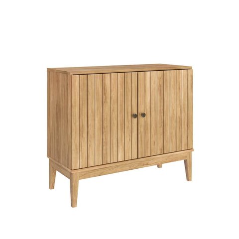 Buffet Aparador com 2 Portas Mel Mdp 90x38x77cm Mb 1062 Movelbento