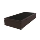Ver imagem 1 de Cama Box com Baú Solteiro Marrom de Madeira 88cm Kazamix