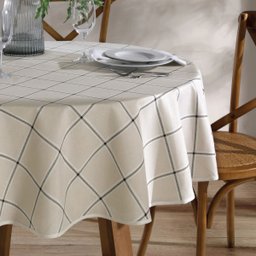 Toalha de Mesa - Clean - Ieda - Redonda - 4 Lugares - Dohler - 3