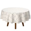 Ver imagem 1 de Toalha de Mesa - Clean - Ieda - Redonda - 4 Lugares - Dohler