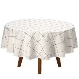 Toalha de Mesa - Clean - Ieda - Redonda - 4 Lugares - Dohler - 1