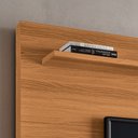 Ver mais imagens de Home Painel Decorativo Bolt Tv até 65 Pol Portas Deslizantes Pés Rodízio Cinamomo/off White G26 - Gr