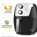 Ver imagem 6 de Air Fryer Fritadeira sem Óleo Bfr38 1500w Britânia 4,2l com Cesto Antiaderente 127v