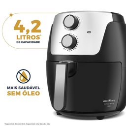 Air Fryer Fritadeira sem Óleo Bfr38 1500w Britânia 4,2l com Cesto Antiaderente 127v - 6