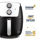 Ver imagem 5 de Air Fryer Fritadeira sem Óleo Bfr38 1500w Britânia 4,2l com Cesto Antiaderente 127v
