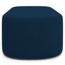 Ver imagem 7 de Kit 02 Puffs Decorativos Orgânicos para Living Quarto 100cm Doha W01 Suede Azul Marinho - Lyam Decor