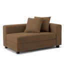 Ver imagem 1 de Recamier Divã Aspen 1,60m Corino Marrom - Clique Decoraçõesações