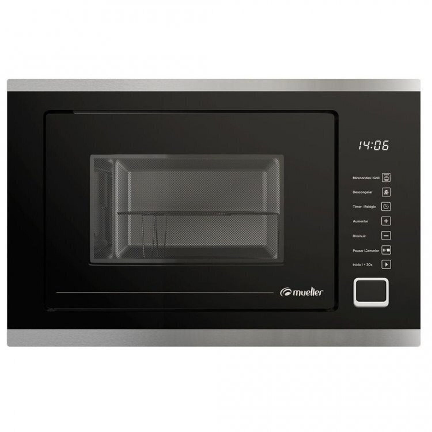 Conjunto de Cozinha Cooktop 5 Bocas Tripla Chama; Forno de Embutir 68 Litros, Micro-ondas 25 Litros - 19