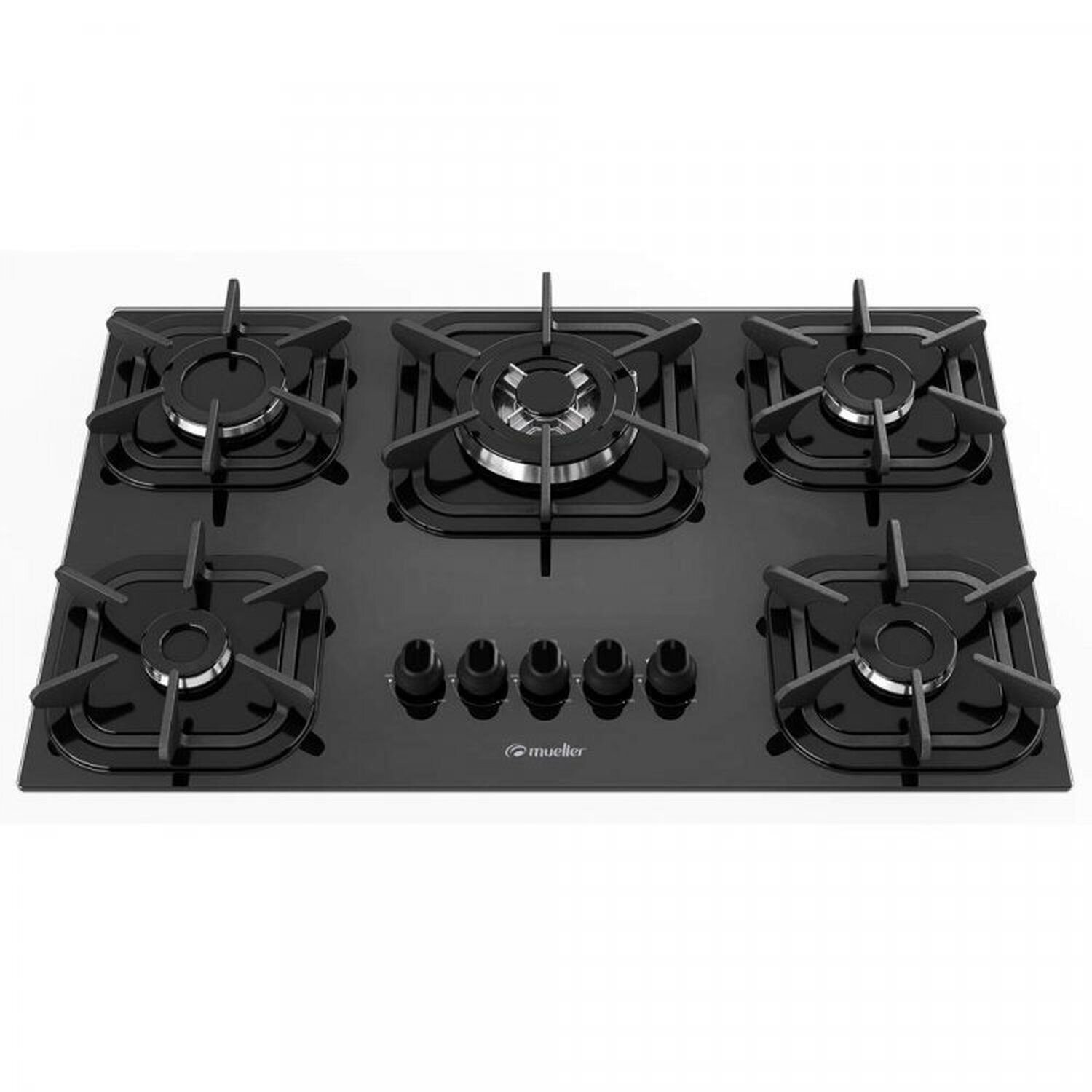 Conjunto de Cozinha Cooktop 5 Bocas Tripla Chama; Forno de Embutir 68 Litros, Micro-ondas 25 Litros - 17