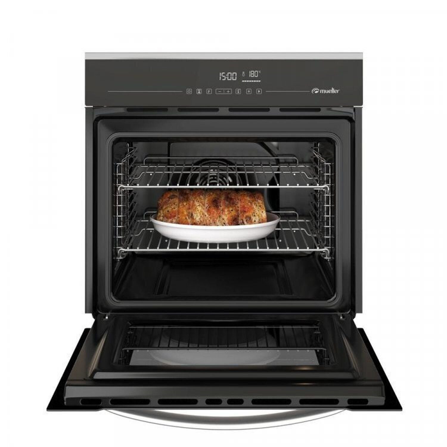 Conjunto de Cozinha Cooktop 5 Bocas Tripla Chama; Forno de Embutir 68 Litros, Micro-ondas 25 Litros - 9