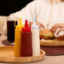 Ver imagem 4 de 2 Travessas Bambu Oval 23x15cm Bandeja Multiuso Servir Decorar Petisqueira Plasvale