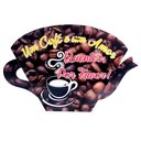 Ver imagem 1 de Porta Filtro em Madeira para Coador de Café Decor - Café e Amor