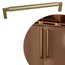 Ver imagem 2 de Puxador Zigrinato Il 1780 - Bronze Escovado - 96mm