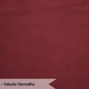 Ver imagem 6 de Kit 3 Cadeiras de Jantar Pétala Estofada Pés Palito Veludo Vermelho - Montanaris Decor