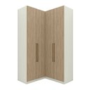 Ver imagem 2 de Guarda Roupa Modulado de Canto 4 Portas 3 Gavetas Seletto Henn