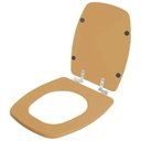 Ver imagem 2 de Assento Sanitário Laqueado Soft Close Stylus Amarelo Terra para Vaso Celite