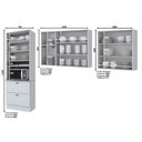 Ver imagem 2 de Cozinha Modulada Henn Americana 3 Peças (2 Armários + 1 Paneleiro) Cpt08 Branco
