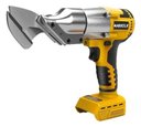 Ver imagem 1 de Tesoura Alicate Aviação Chapa Metal Elétrica 2 Baterias Amarelo