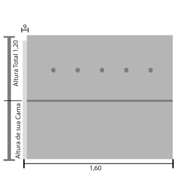 Ver imagem 4 de Cabeceira Queen Estofada Veneza 10 Diamond 2 Linho Cinza 160 X 120 RBL