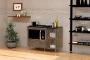 Ver imagem 2 de Balcão Armário para Cooktop Co com Espaço para Forno Cor Canela