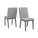 Ver imagem 4 de Sala de Jantar Completa Ryze Tampo Madeirado C- Vidro Curvo 180x100cm e 6 Cadeiras Sofia Cedro-off