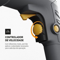 Parafusadeira e Furadeira de Impacto 3/8" Wap Wf-700k10, com 11 Acessórios e Maleta, 700w 220v - 6