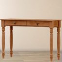 Ver imagem 2 de Aparador Madeira Maciça 2 Gavetas 120 Cm 8933 Freijo Milani Store Freijo