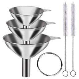 Conjunto de Funis de Cozinha em Aço Inoxidável 5 Peças - 1