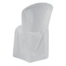 Kit 12 Capa Cadeiras Plásticas Festa Moderna Branco Linda - 2