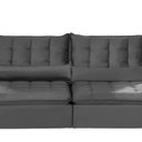 Ver imagem 4 de Sofá Modular Ceará 5 Lugares 250cm Retrátil e Reclinável Yescasa Cinza