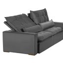 Ver imagem 7 de Sofá Modular Ceará 5 Lugares 250cm Retrátil e Reclinável Yescasa Cinza
