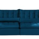 Ver imagem 4 de Sofá Modular Ceará 5 Lugares 250cm Retrátil e Reclinável Yescasa Azul