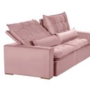 Ver mais imagens de Sofá Modular Ceará 5 Lugares 250cm Retrátil e Reclinável Yescasa Rosa Rose