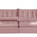 Ver imagem 4 de Sofá Modular Ceará 5 Lugares 250cm Retrátil e Reclinável Yescasa Rosa Rose