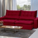 Ver imagem 1 de Sofá Modular Ceará 5 Lugares 250cm Retrátil e Reclinável Yescasa Vermelho