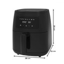 Ver imagem 3 de Fritadeira Elétrica 5 Litros 1700w 127v Preto - Be Smart