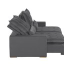 Ver imagem 6 de Sofá Ceará Modular 6 Lugares 290cm Retrátil e Reclinável Yescasa Cinza