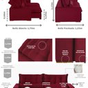 Ver imagem 3 de Sofá Ceará Modular 6 Lugares 290cm Retrátil e Reclinável Yescasa Vermelho