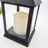Lanterna Marroquina Preta Vela Led Luminária Lampião Decora - 7