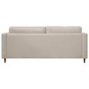 Ver imagem 7 de Sofá Living Viena 2 Lugares 140cm para Sala Recepção Consultório Linho - Sofa Store:linho Bege Claro