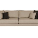Ver imagem 2 de Sofá São Luiz Living 4 Lugares 220cm Linho Yescasa Bege Bronze