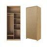 Guarda-roupa Modular 80cm com Portas e Prateleiras Jade CabeCasa MadeiraOriginals - 5