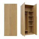 Ver imagem 3 de Guarda-Roupa Planejado 80cm com Portas e Prateleiras Jade CabeCasa MadeiraOriginals Amarelo/Avelã