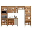 Ver imagem 3 de Cozinha 5 Peças com Torre Quente e Cristaleira Allure Linea Brasil