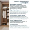 Guarda-roupa Modular 80cm com Portas e Gaveteiro Jade CabeCasa MadeiraOriginals - 10