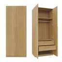 Ver imagem 3 de Guarda-Roupa Planejado 80cm com Portas e Gaveteiro Jade CabeCasa MadeiraOriginals Amarelo/Avelã