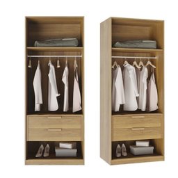 Guarda-roupa Modular 80cm com Portas e Gaveteiro Jade CabeCasa MadeiraMadeira - 6