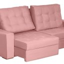 Ver imagem 4 de Sofá Curitiba Modular 3 Lugares 230cm Retrátil Reclinável Yescasa Rosa Rose