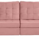Ver imagem 2 de Sofá Curitiba Modular 3 Lugares 230cm Retrátil Reclinável Yescasa Rosa Rose