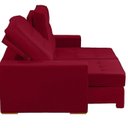 Ver mais imagens de Sofá Curitiba Modular 3 Lugares 2.30 Mt Retrátil Reclinável Yescasa Vermelho